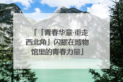 「青春华章·重走西北角」闪耀在博物馆里的青春力量