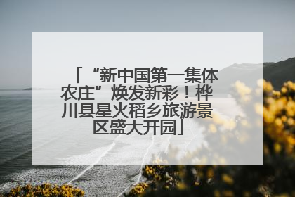 “新中国第一集体农庄”焕发新彩！桦川县星火稻乡旅游景区盛大开园