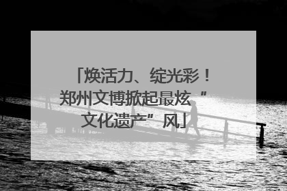 焕活力、绽光彩！郑州文博掀起最炫“文化遗产”风