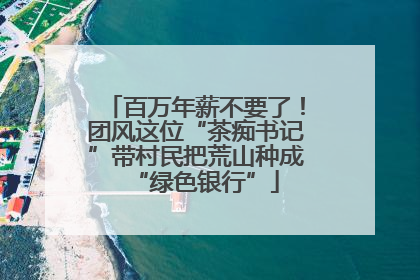 百万年薪不要了！团风这位“茶痴书记”带村民把荒山种成“绿色银行”