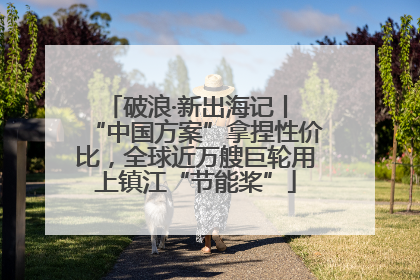 破浪·新出海记丨 “中国方案”拿捏性价比，全球近万艘巨轮用上镇江“节能桨”