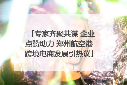 专家齐聚共谋 企业点赞助力 郑州航空港跨境电商发展引热议