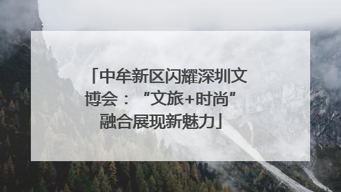 中牟新区闪耀深圳文博会：“文旅+时尚”融合展现新魅力