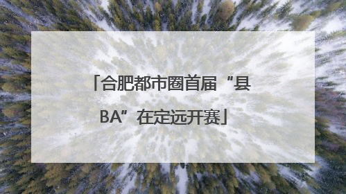 合肥都市圈首届“县BA”在定远开赛