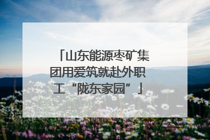 山东能源枣矿集团用爱筑就赴外职工“陇东家园”