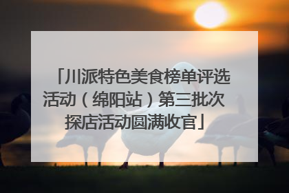 川派特色美食榜单评选活动（绵阳站）第三批次探店活动圆满收官