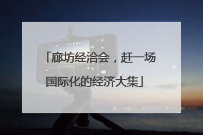 廊坊经洽会，赶一场国际化的经济大集