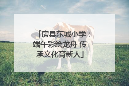 房县东城小学：端午彩绘龙舟 传承文化育新人