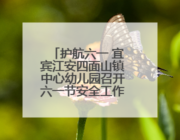 护航六一 宜宾江安四面山镇中心幼儿园召开六一节安全工作部署会
