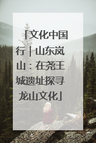 文化中国行｜山东岚山：在尧王城遗址探寻龙山文化