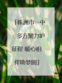 株洲市一中：多方聚力护征程 暖心相伴助梦圆