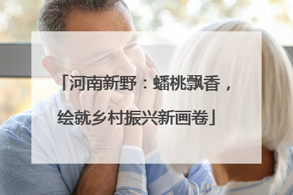 河南新野：蟠桃飘香，绘就乡村振兴新画卷