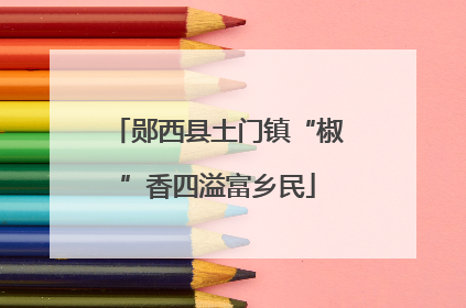 郧西县土门镇“椒”香四溢富乡民