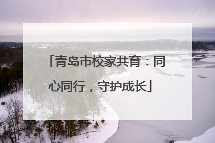 青岛市校家共育：同心同行，守护成长