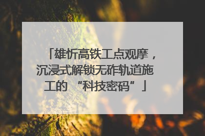 雄忻高铁工点观摩，沉浸式解锁无砟轨道施工的 “科技密码”