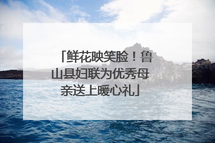 鲜花映笑脸！鲁山县妇联为优秀母亲送上暖心礼